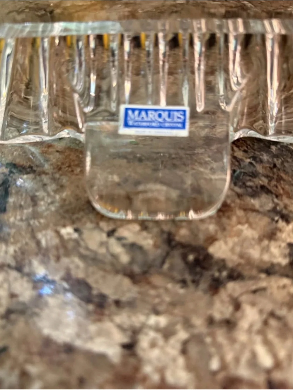 Marquis Neoclassical Waterford Crystal 8 x11 Vintage Frame Gorgeous Art Deco